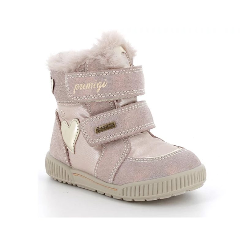 Primigi lány vízálló Gore-Tex bakancs Rózsaszín Szivecskés